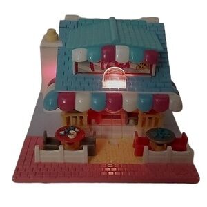 1993 Blue Bird Polly Pocket Pizzeria Pizza Shop Playset